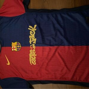 Nike Barcelona Red and Navy Jersey